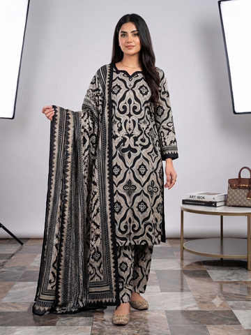Sia – 3 Piece Printed Sui